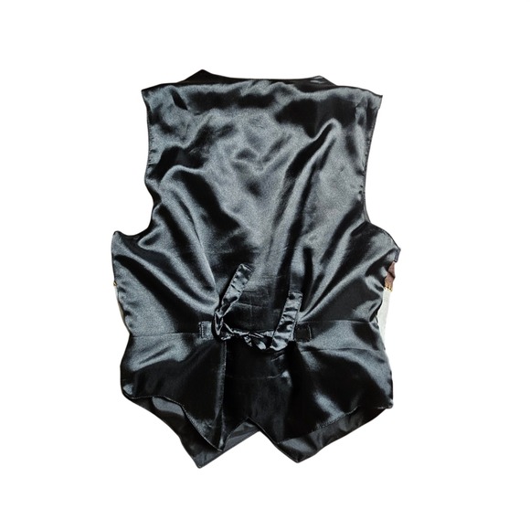 Vintage Agapo Leather Patchwork Vest Suede Boho Western P/S Festival Hippie - Picture 2 of 5